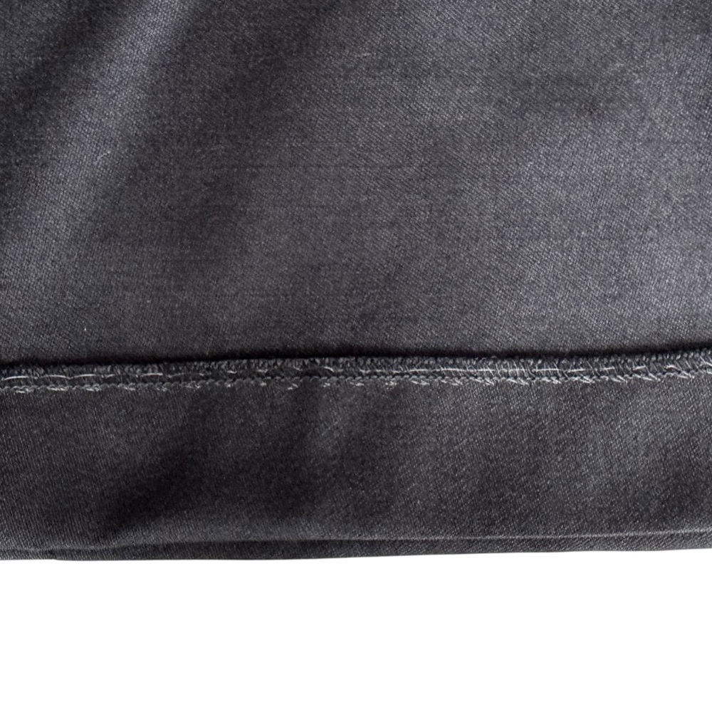 Michael Kors Vintage Black 100% Wool Mini Pencil Skirt w Darts M/L Made in Italy - Picture 7 of 9
